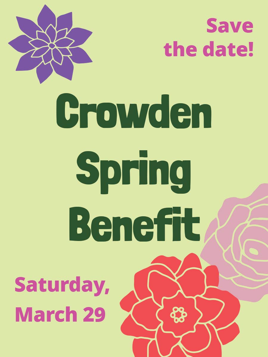 Crowden Spring Benefit: Saturday, March 29